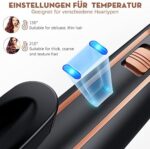 Lockenstab-Set mit 3 Fässern – Keramik-Lockenwickler