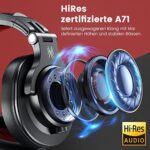 OneOdio Over-Ear DJ-Kopfhörer - Studio HiFi mit Share Port für E-Drum & Instrumente
