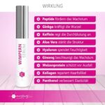 Testsieger 2024: Hormonfreies Wimpernserum 10ml mit Hyaluron, Kollagen & Aloe Vera