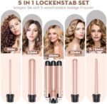 Lockenstab-Set mit 3 Fässern – Keramik-Lockenwickler