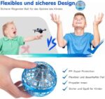 Zookao Fliegender LED-Ball – Mini Drohne für Kinder, Boomerang-Spielzeug für drinnen & draussen