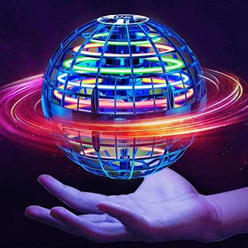 Ivtivfu Magischer LED-Flugball – Flying Spinner & Hover-Drohne für Kinder ab 6 Jahren