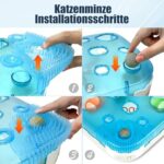 Migipaws 7-in-1 Interaktives Katzenspielzeug mit Ball, Federangel & Katzenminze