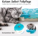 Migipaws 7-in-1 Interaktives Katzenspielzeug mit Ball, Federangel & Katzenminze