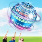 Zookao Fliegender LED-Ball – Mini Drohne für Kinder, Boomerang-Spielzeug für drinnen & draussen