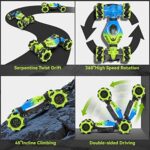 Dysaim RC Offroad Stunt Auto – 2,4 GHz Ferngesteuertes Auto für Kinder ab 6 Jahren, Indoor & Outdoor, 2 Akkus, Musik & Handsteuerung