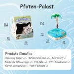 Migipaws 7-in-1 Interaktives Katzenspielzeug mit Ball, Federangel & Katzenminze