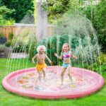 Anpro 170cm Splash Pad – Wasserspielmatte für Kinder & Haustiere ab 2 Jahren