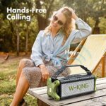 W-KING 50W Bluetooth Lautsprecher - 90W Peak, Tiefer Bass, 40h Akku, IPX6, NFC, AUX, Freisprechen