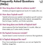 TOPLASH Wimpern- & Augenbrauenserum