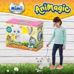 Animagic Mimi die Katze, Kuscheltier Spielzeug für Kinder ab 2 Jahren, Plüschtier Katze