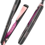 2 in 1 Glätteisen Glätten und Locken