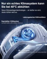 RANVOO AICE LITE 2024 - Kompakter KI-Kragenluftkonditionierer – 24 Std. Kühlung, 6.000 mAh Akku