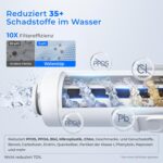 Waterdrop Elektrischer Wasserfilter 3,5L Kanne – Sofortiger Trinkwasserfilter für Outdoor, reduziert Chlor, Blei & PFAS (ohne TDS-Reduktion) – Bild 5