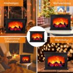 LED Kamin mit Flammeneffekt – Touch-Steuerung, USB & Batterie, Elektrischer Tischkamin für Zuhause – Bild 7