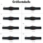 BLACKWILD Nierengurt – Motorrad Nierengurt für Herren & Damen, Lendenwirbelstütze, Grundschwarz