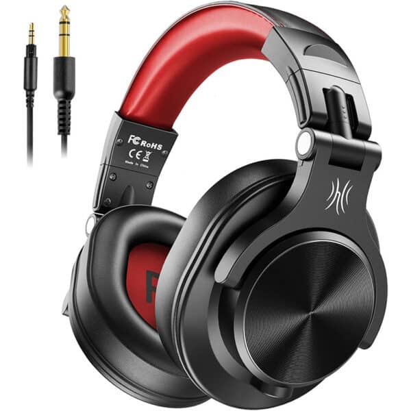 OneOdio Over-Ear DJ-Kopfhörer - Studio HiFi mit Share Port für E-Drum & Instrumente
