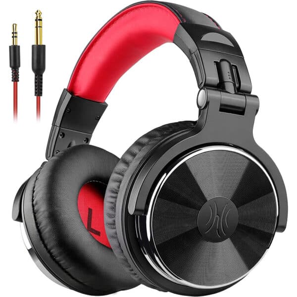 OneOdio Over-Ear Kopfhörer - 50mm Treiber, Bass, 6.35 & 3.5mm Klinke, Studio & DJ