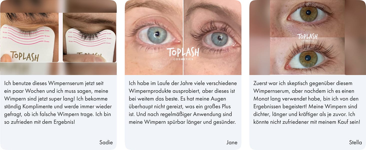 Wimpernwachstumsserum - Wimpern und Augenbrauenwachstumsserum für längere dickere vollere Wimpern