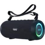 MIFA A90 Bluetooth Lautsprecher: 60W, IPX7, RGB-LED, 30h Akku, True Wireless, USB/microSD/AUX, Tragbar