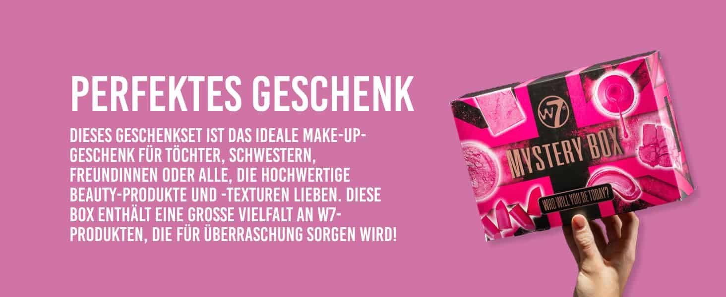 W7 Make-up Überraschungsbox – Hochwertiges Geschenkset