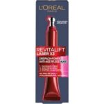 L'Oréal Paris Revitalift Laser X3 Augencreme – 3-fach Anti-Aging mit Hyaluronsäure, 15 ml