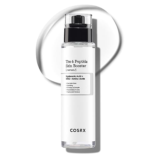 COSRX 6X Peptide Collagen Booster Serum 150ml - Hauterneuerung mit Niacinamid & Hyaluronsäure - Parabenfrei, für alle Hauttypen