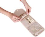BAGSMART Schmuck Organizer – Reise-Schmucktasche für Ringe, Ohrringe, Ketten & Uhren