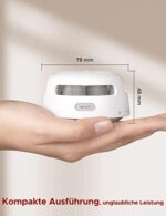 X-Sense WLAN-Rauchmelder XS01-WX, mit photoelektrischem Sensor & App-Benachrichtigungen, TÜV/EN 14604