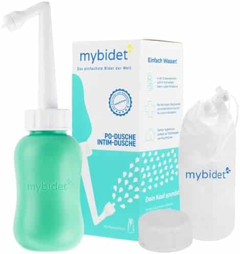 NEU MyBidet 3.0 Po- & Intimdusche – inkl. Reisebeutel & Deckel, leicht zu drücken, ideal fürs Wochenbett