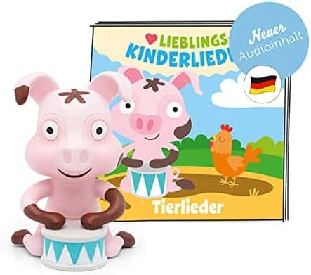 tonies Hörfigur für Toniebox – Tierlieder, ab 3 Jahren, 53 Min. Spielzeit