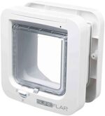 Sure Petcare SureFlap Mikrochip-Katzenklappe – Batteriebetrieben, für Türen & Wände, kompatibel mit RFID-Halsbändern und Mikrochips – Bild 4