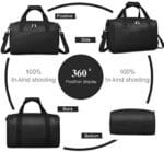 KONO Ryanair Handgepäck 40x20x25 – Reisetasche mit Schultergurt für Herren & Damen