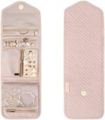 BAGSMART Schmuck Organizer – Reise-Schmucktasche für Ringe, Ohrringe, Ketten & Uhren