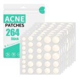 Hydrokolloid Pimple Patches mit Teebaumöl – Unsichtbar, Tag & Nacht, Wasserdicht & Atmungsaktiv