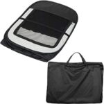 tectake® Welpenlaufstall, Tierlaufstall, Wurfkiste für Hund, Katze, Kaninchen, Auslauf, Gehege für Wohnung oder Camping