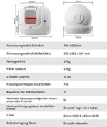 PETKIT Pura Max Selbstreinigende Katzenklobehälter