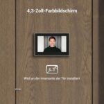 EZVIZ CP2 WLAN Türspion mit 4,3-Zoll-Farbbildschirm