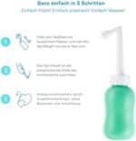 NEU MyBidet 3.0 Po- & Intimdusche – inkl. Reisebeutel & Deckel, leicht zu drücken, ideal fürs Wochenbett