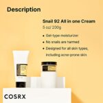 COSRX Advanced Snail 92% All-in-One Cream 200g – Feuchtigkeit & Hyaluron für empfindliche Haut, Anti-Rötungen