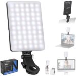 NEEWER Selfie Licht mit APP-Steuerung, 60-94 LEDs, 2000mAh Akku, für Handy, Laptop, TikTok & Videokonferenzen