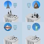 TESSAN Reiseadapter Weltweit - Universal Reisestecker