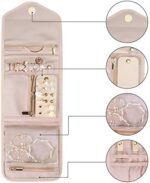 BAGSMART Schmuck Organizer – Reise-Schmucktasche für Ringe, Ohrringe, Ketten & Uhren