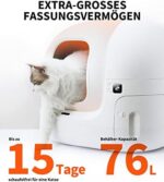 PETKIT Pura Max Selbstreinigende Katzenklobehälter