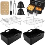 Airfryer Zubehör Set - Kompatibel mit Ninja AF400EU, AF300EU & Tower T17088