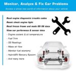Veepeak Mini Bluetooth OBD II Scanner Adapter Auto EOBD Diagnosegerät Check Engine Code Reader für Android