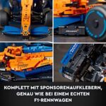 LEGO Technic McLaren F1 Rennwagen – 1.434 Teile Modellbausatz für Erwachsene, ideales Geschenk & Sammlerstück (42141)