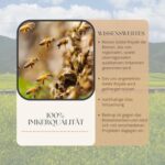 bedrop Bee Cream Bienengiftsalbe - Hochdosiert mit Bienenwachs & 8 Kräuterextrakten, Kühlend & Wärmend