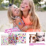 Jingyuanli Glitzer Tattoo Set für Kinder