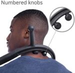 Body Back Buddy Triggerpunkt-Massagegerät – Schmerzlinderung für den Rücken (Schwarz)